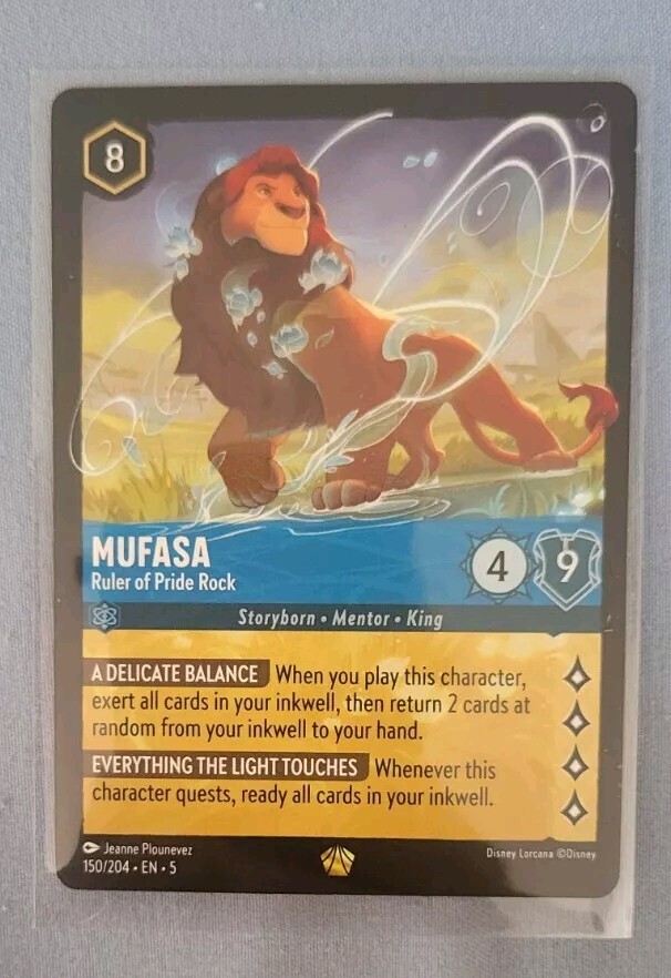 mufasa lorcana card Disney Lorcana: Whispers in the Well / Megara Starter Deck Product Description Take your games to the next level with the Mufasa Ruler of Pride Rock playmat from the Fabled expansion of Disney Lorcana TCG Mufasa Ruler of Pride Rock