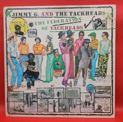 JIMMY G. AND TACKHEADS~FEDERATION OF TACKHEADS~NM- 1985 CAPITOL LP~SHRINK~P.FUNK
