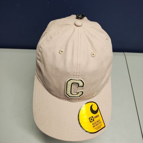 Carhartt C Patch Baseball Cap Unisex One Size Mauve Cotton Canvas Strapback - Picture 6 of 11