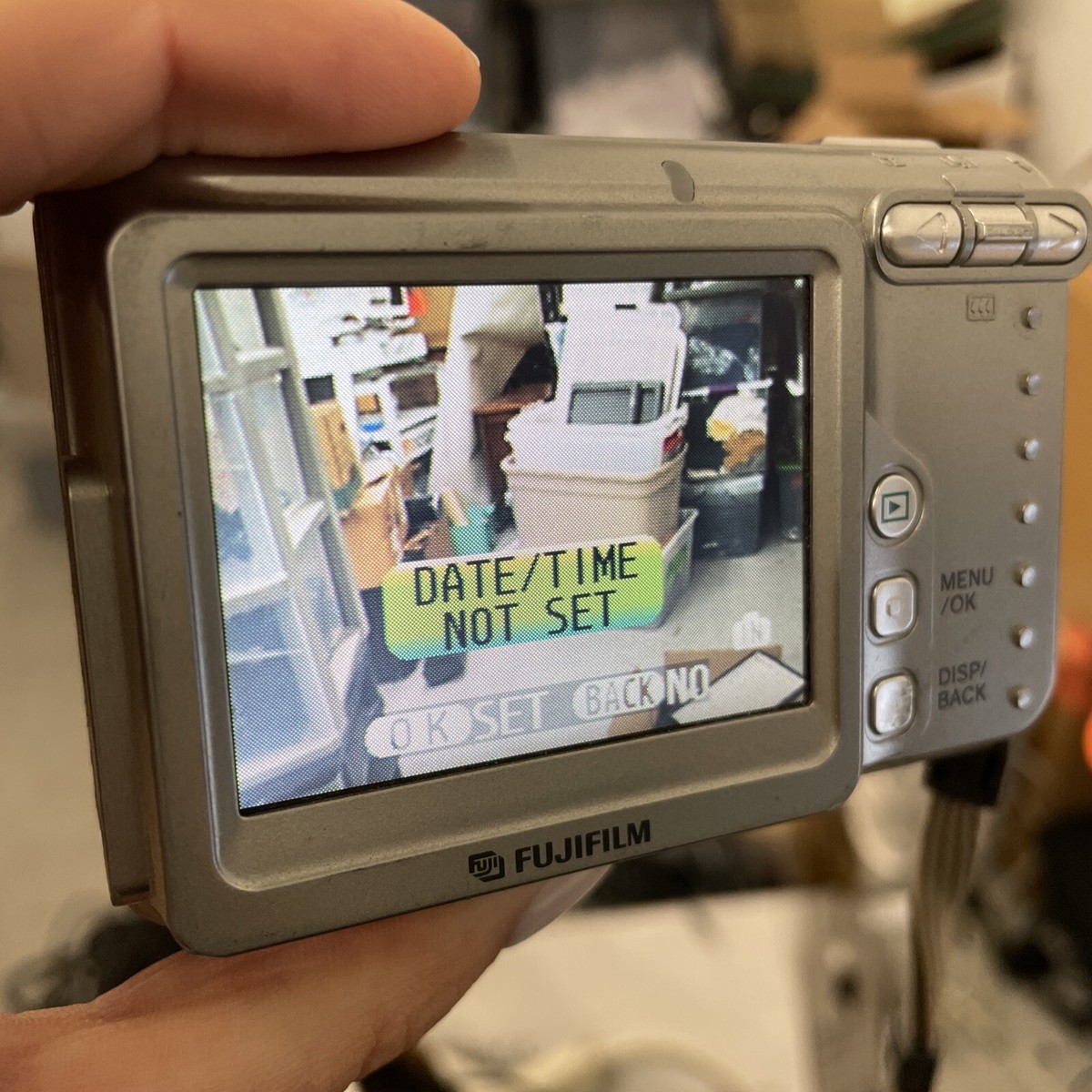Parts! Fujifilm FinePix A600 DIGITAL CAMERA Silver 6.3mp | eBay