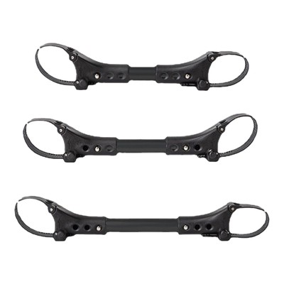 3 Stück Zwillings-Kinderwagen-Verbindungsstück Doppelschirm Schwarz für Babyz