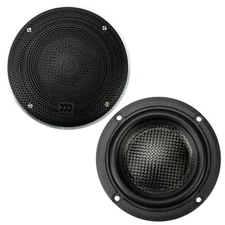 Morel Elate Carbon MM3 3-1/2" Midrange Component Speakers Mid Comp 3.5" NEW