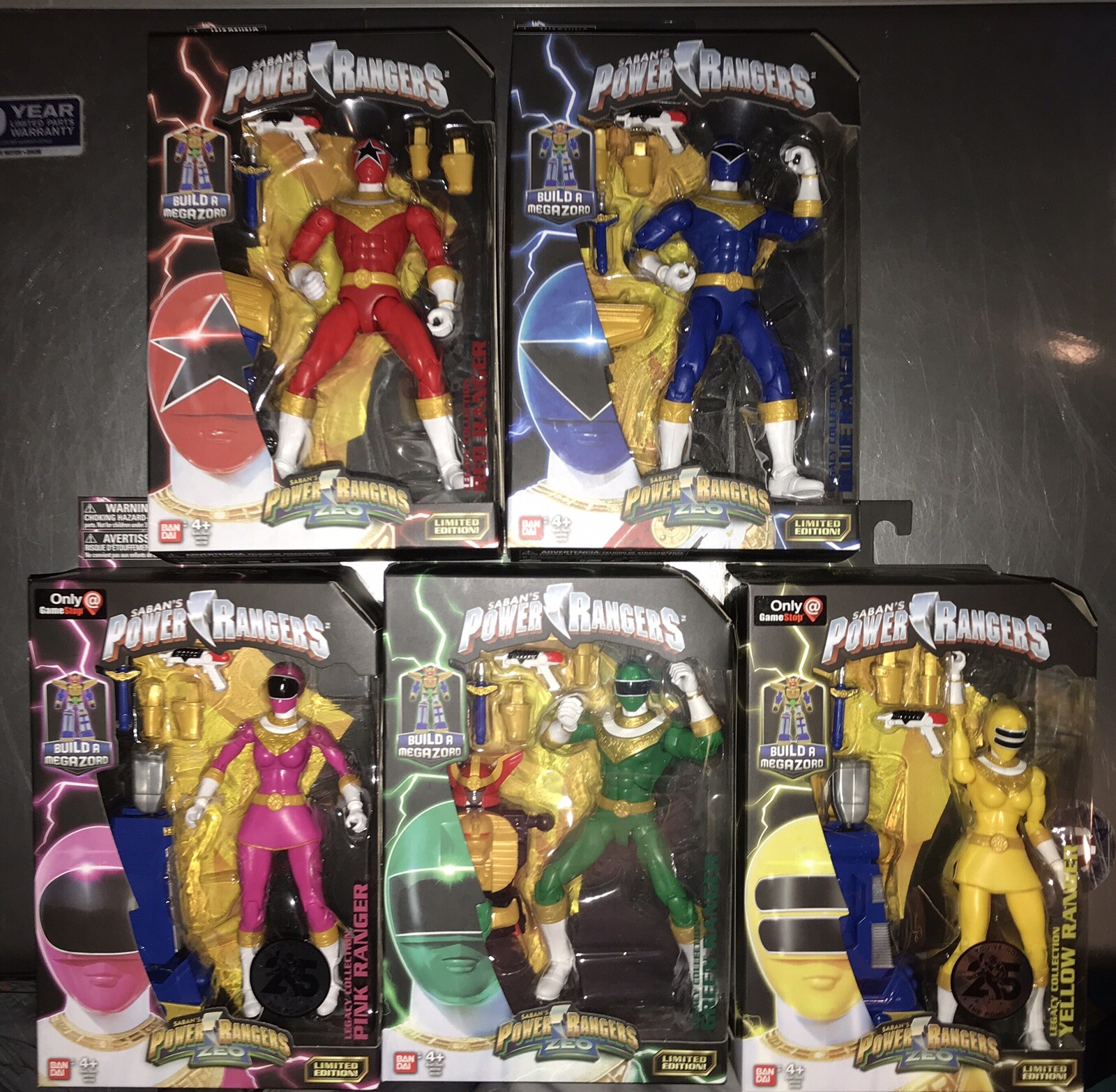 bandai power rangers