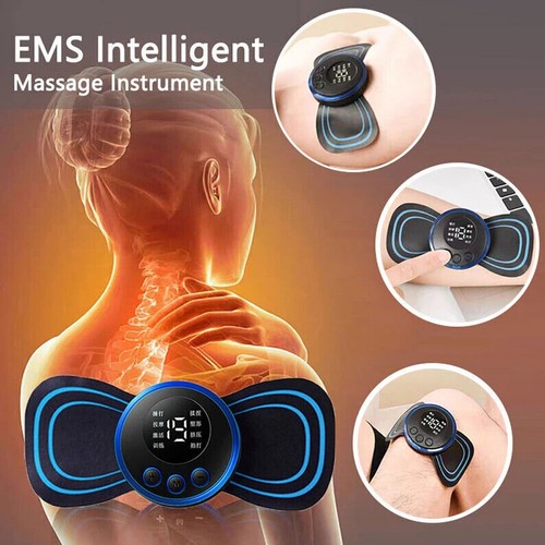 Pulse Tens Unit EMS Massager Back Full Body Muscle Stimulator Pain Relief Device - Picture 6 of 15