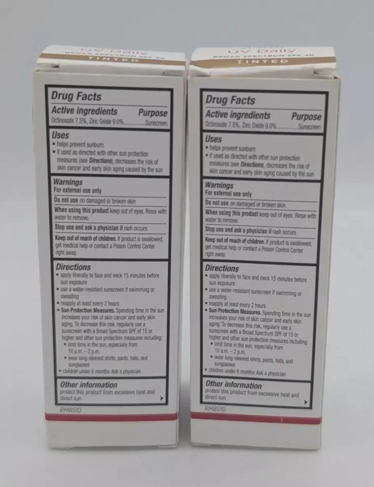 Тонированный солнцезащитный крем EltaMD UV Daily SPF 40, увлажняющий крем для сухого EXP 2026 упаковка 2 шт. - Изображение 2 из 4