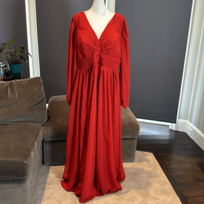 blue maxi dress strapless Fortunate One Step into sophistication with Vintage Bridal Gown Uniform more rare than Size:16