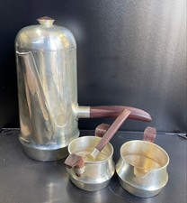 Vintage Hand Wrought William Spratling Sterling Silver Espresso Coffee Demi Set