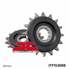 JT Front Sprocket JTF1536.16RB to fit Kawasaki ZX-6R (ZX600 P7F,P8F) Ninja 07-15