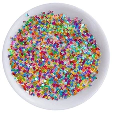 Art Craft Glitter Star Shape Glitter Confetti for Christmas New Year Cards Ha...