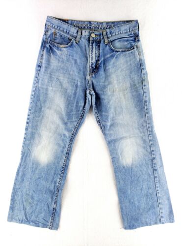 Vintage American Eagle 31x27 Bootcut Blue Jeans C… - image 1