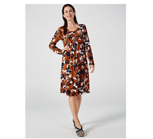 JOE BROWNS BLACK PEACOCK PRINT 3/4 SLEEVE DRESS SIZE 12 | eBay UK