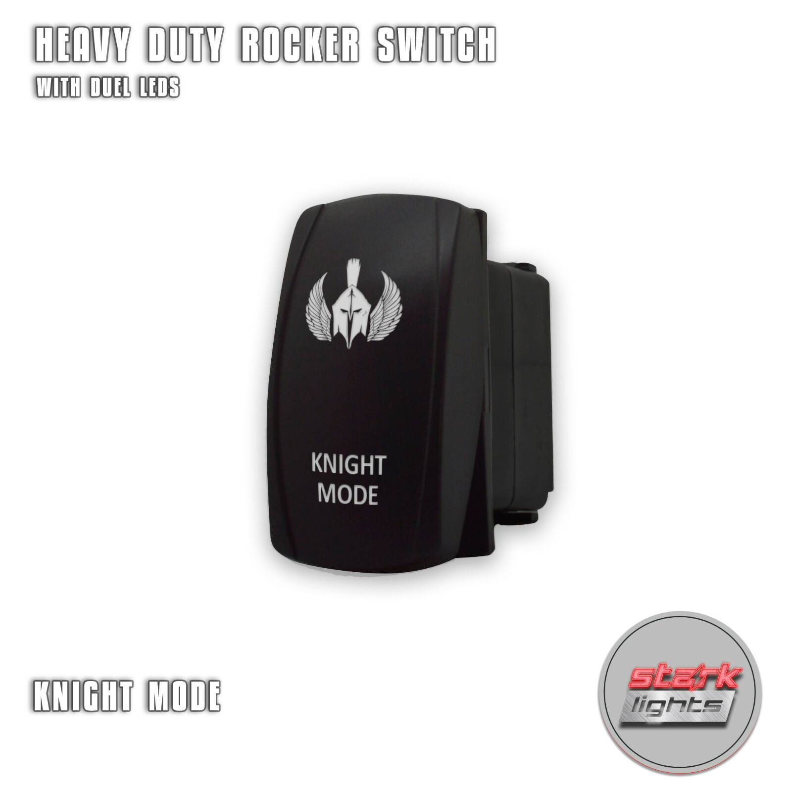 RED Laser LED Rocker Switch 5PIN Dual Light 20A 12V ON OFF