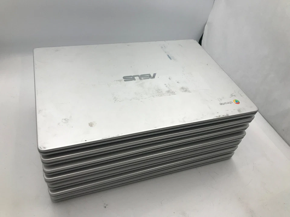 LOT OF 11 ASUS Chromebook C423N/C424M Celeron 14" -Various Issues/Parts -MZ - Image 2 of 4