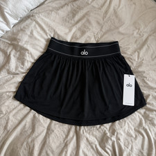 Alo Tennis Skirt Black/White XS-L