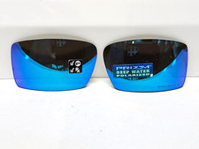 Authentic Oakley GASCAN Prizm P "Deep Water" Polarized Blue Mirror Lenses ok4d