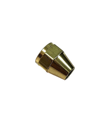 1/4'' Brass Flare Nut.  Short Nut 1/4''  Package of 5 pieces  # 42930  NEW