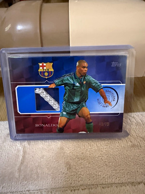 Topps FC Barcelona Ronaldo Camp Nou Goal Net Relic GN-R9 49/75 2024/25