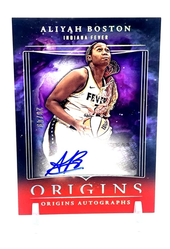 ALIYAH BOSTON 2024 Panini Origins WNBA Autographs AUTO INDIANA FEVER /49