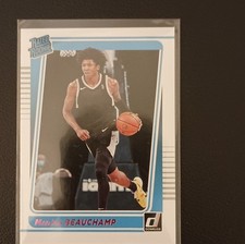 MARJON BEAUCHAMP 2022 PANINI CHRONICLES DRAFT PICKS RATED ROOKIE WITH PINK  #19