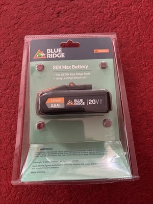 Blue Ridge Tools 20V Replacement Extra Lithium Ion Rechargeable Battery