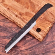 13'' 1095 High Carbon Steel BREAD Knife Blank Blade DIY Bushcraft Hunting Making