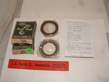Nos Front Wheel Seal 1949-55 Chrys Saratoga New Yorker Desoto Plymouth Dodge