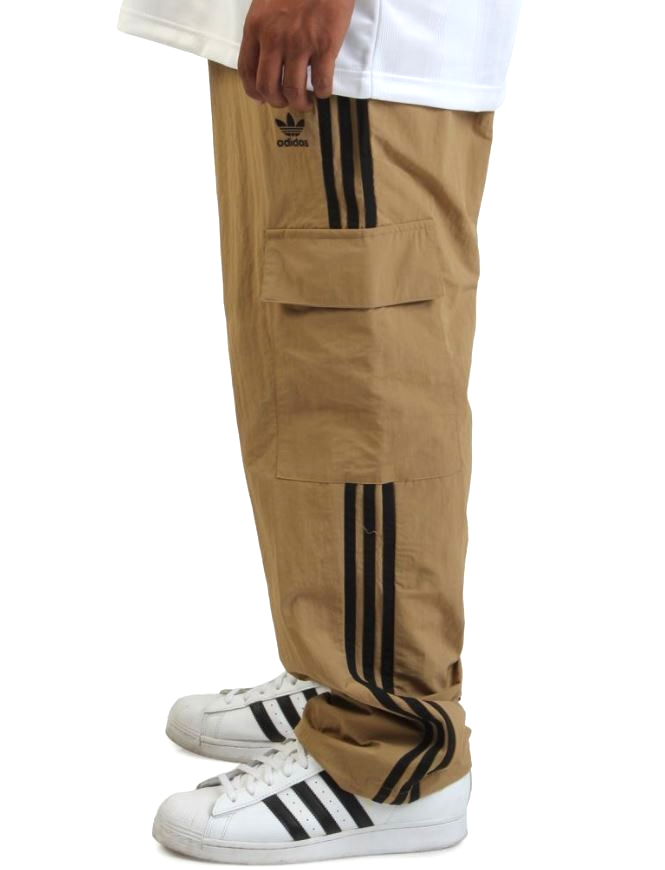 NEW MENS ADIDAS ORIGINALS CARGO TREFOIL PANTS ~SIZE LARGE #JY1392