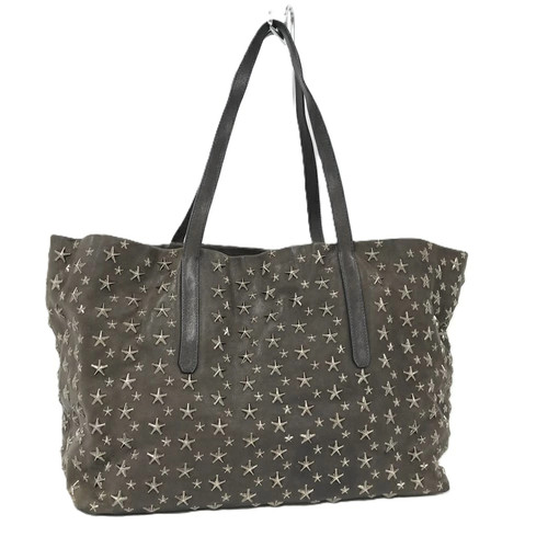 JIMMY CHOO Pimlico Tote Bag leather black