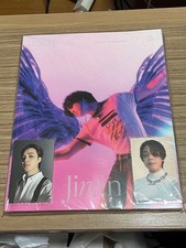 JIMIN Photobook Me Myself BTS Official 1x Used  2 Trading Cards Like