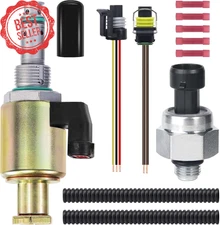 7.3 Powerstroke IPR Valve & ICP Sensor w/ Pigtail for Ford F-Series Super Duty
