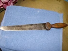 Antique Civil War Amputation Bone Saw Knife Marked H & C Disston Great Piece