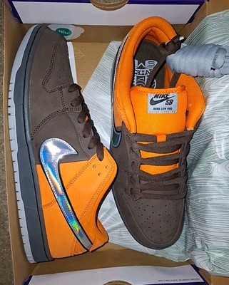 Size 13 - Nike SB Dunk Low Muni Fast Pass Orange Grey Brown Cleveland San Fran