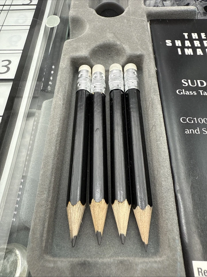 Juego de mesa de cristal Sudoku de lujo por imagen más nítida hasta 4 jugadores en estuche Foto 4 de 4