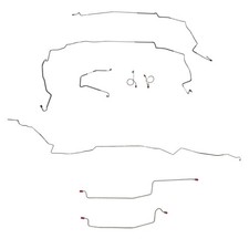 Complete Brake Linekit Fits Ford Mustang Svo 84-86 Subframe Connector-cbk0181om