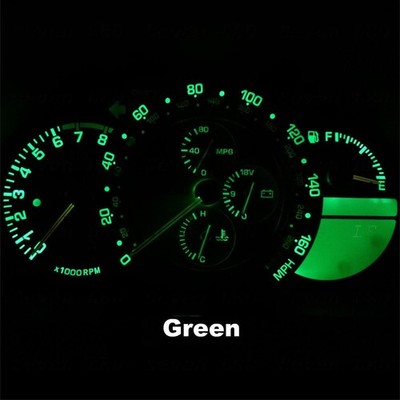 Green Speedo Instrument Gauge Cluster LED Bulbs KIT For Lexus IS300 2001-2005