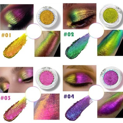Women Metallic Glitter Raves Eye Shadow Themed Party Eyeshadow Shiny Cosmetic