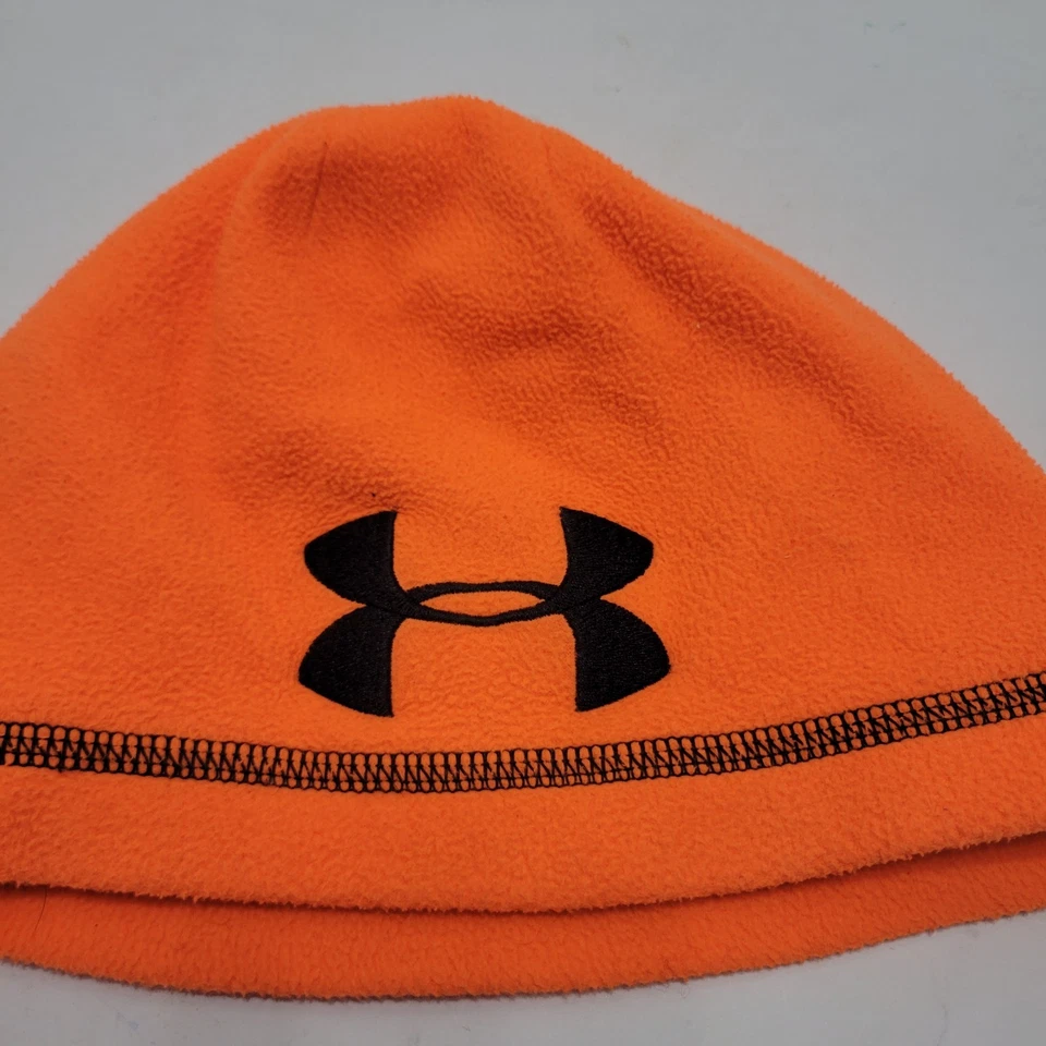 Under Armour UA Unisex Beanie Blaze Orange Beanie One Size Fits All - Image 2 of 4