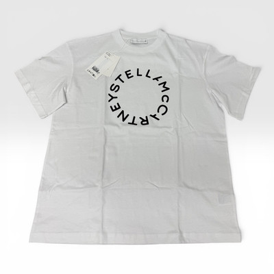 Stella McCartney H&M Oversized T Shirt Mit Print Weiß - Größe S