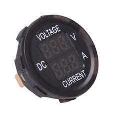 12V Red Voltmeter and Ammeter 6-30V 0-10A Car Auto Van