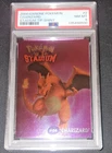 2000 DANONE POKEMON STADIUM TIP SHINY #2 CHARIZARD PSA 8