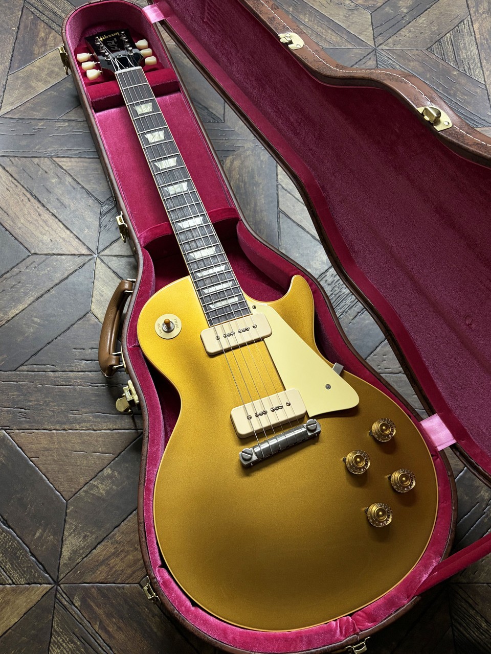 Gibson Custom Shop 1954 LES Paul Standard Goldtop Reissue VOS Double Gold [AUTH]
