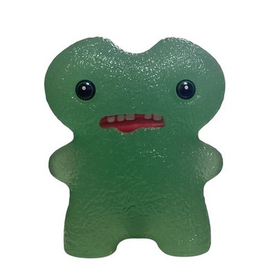 Fuggler Budgie Fuggler 2.5 Inch Vinyl Figure Green Translucent Ultra Rare New