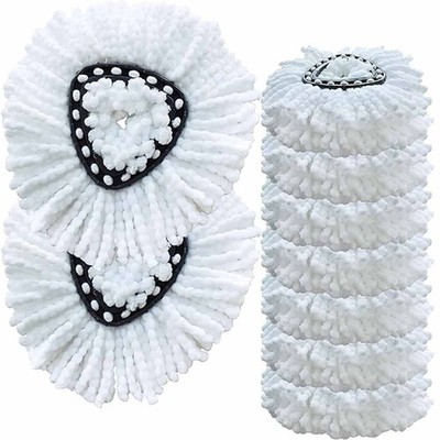 2-15Pcs Triangle Mop Head Refill for O-Cedar EasyWring Vileda Replacement