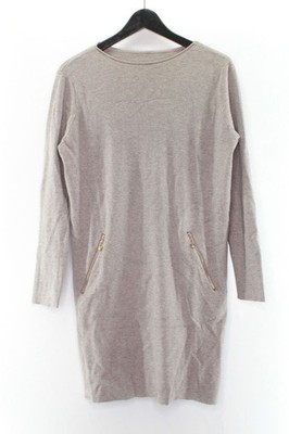 Daja-Secondhand Damen Pullover Gr. M Grau Polyamid #AB-41