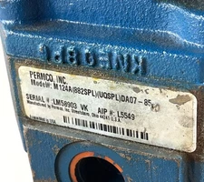 Permco M124A(882SPL)UQSPL)DA07-85 Hydraulic Gear Motor 124 Series thumbnail 2