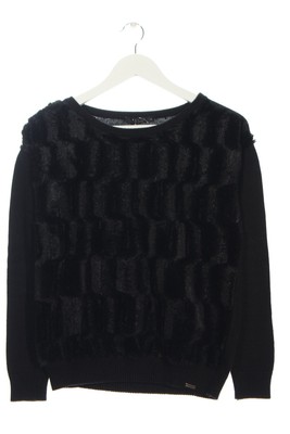 MOHITO Strickpullover Damen Pullover Gr. DE 34 schwarz Casual-Look