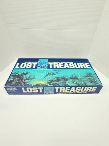 Vintage 1982 Parker Brothers Lost Treasure Game Deep Sea Diving Complete works