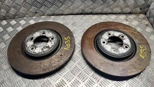 Paire De Disques De Frein Avant Occasion Pour Renault Scenic 3 Phase 1 - Réf. 402060010R - Bon état - Garantie 12 Mois