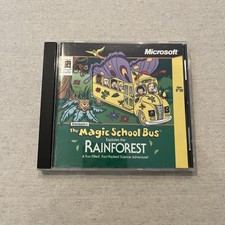The Magic School Bus Explores The Rainforest PC CD-ROM Microsoft for Windows 95