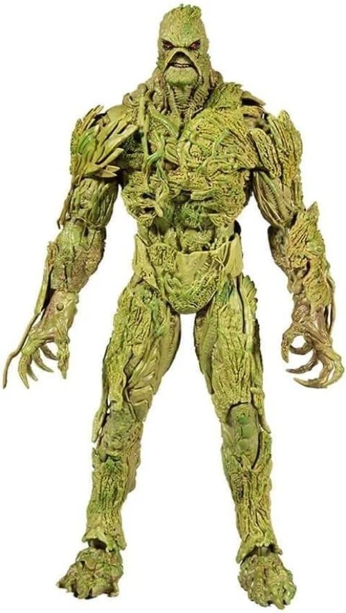 Mega Figura Edición Limitada DC Multiverse Swamp Thing - Variante Persecución Única Foto 3 de 4